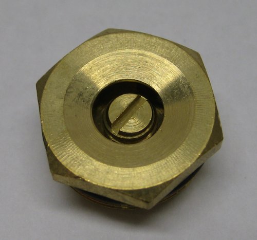 Orbit 3 Pack (6 Total Nozzles) 15 Foot Radius Spray Full Pattern Brass Sprinkler Nozzle Male Thread - 2 Pack