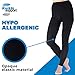 Extra Wide Compression Leggings for Women 20-30mmHg - Opaque Footless Compression Tights for Varicose Veins Circulation, Blood Clots, Lymphedema - Black, 3X-Large - A717BL6