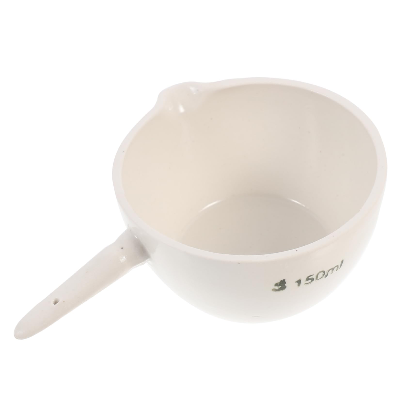 Garneck Laboratory Evaporating Dish Round Evaporating Bowl with Spout Heat Resistant Acid Alkali Proof