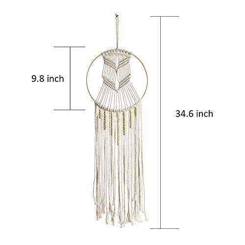 image for iceagle Dream Catchers for Decoration - Boho Macrame Wall Hanging Hand