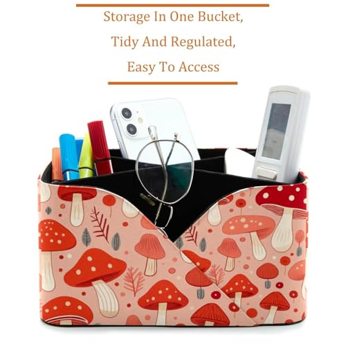 Porte-stylos rectangulaire champignon, cadeau idéal - 3