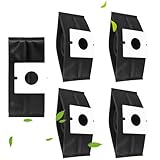 KEEPOW 5枚入 三菱電機 MP-9A 掃除機適用紙パックフィルター 炭脱臭紙パック MP-9/MP-2/MP-3/MP-5/MP-7/MP-3A/MP-7A交換用紙パック 4層フィルター 26.5×12cm 強力脱臭 [並行輸入品]