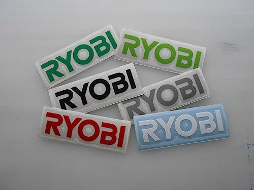 Vinyl Decal - Compatible with all RYOBI products (7.5"x2", Black) image 5