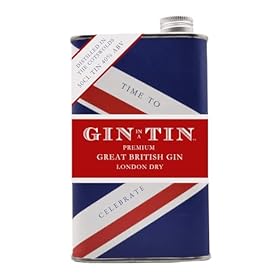 Buy Gin In A Tin – Delight in London Dry Gin with Lemon Peel, Coriander & Cardamom in a Stylish British Tin – Gin in a Tin
