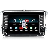 iphone 5 32gb gebraucht wert  Android Autoradio mit Navi Bildschirm für VW Golf 5 6 Polo Seat Passat, 7 Zoll Android Auto Carplay Doppel Din Radio Auto Radio Touch Display Bluetooth RDS GPS Original Rückfahrkamera Decoder