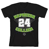 Bioworld WNBPA Napheesa Collier #24 Youth Black Short Sleeve Tee-Small