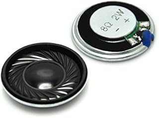 Gikfun Round Micro Speaker Diameter 28mm 8Ohm 8R 2W for Arduino Diy (Pack of 2pcs) AE1054U