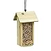 Produktbild Relaxdays Vogelfutterhaus zum Hängen, Aus Holz, Ohne Ständer, HBT: ca. 26 x 15 x 15 cm, Vogelhaus