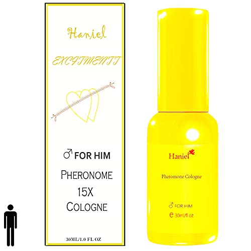 Haniel Men's Cologne Sale Clearance, Pheromones For Men Attract Women, Pheromone Cologne, Pheromones That Attract Women, Feromonas Para Atraer Mujer, Musk Cologne Men, Pheromone Cologne For Men , Fragrances Oil Spray Perfume For Men Spice [Attract Formula] #TOP1