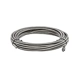 Tamaño: 3/8" x 35 RIDGID 62260 Modelo C-6 Cable con Acoplamiento Macho, 3/8\" x 35\'
