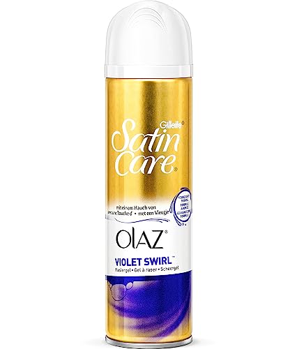 Gillette Rasiergel für Frauen Satin Care Gel Violet Swirl