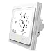 Produktbild MOES Smart Thermostat WiFi Temperaturregler Smart Life/Tuya APP Fernbedienung für Wasser Gas Boiler Heizung 5+1+1 Programmierbar Kompatibel mit Alexa Google Home (Weiß)