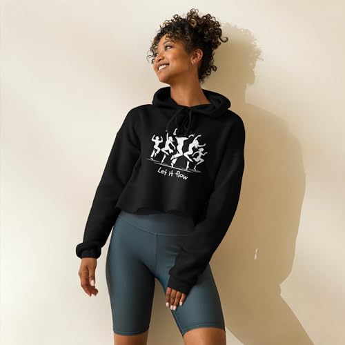 Sweat à capuche danseuse Let it flow pour rester au chaud avec style - 2