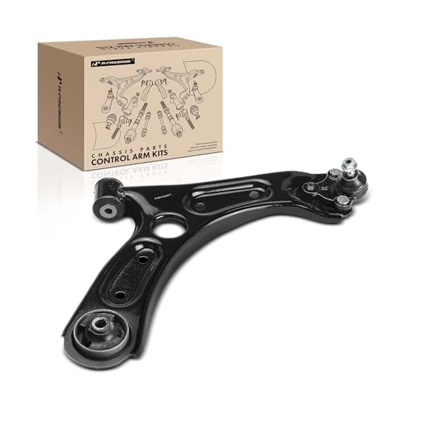 A-Premium Front Right Lower Control Arm with Ball Joint & Bushing, Compatible with Hyundai Elantra 2017-2020, Elantra GT 2018-2020, Kona 2018-2023 & Kia Forte 2019-2023, Forte5 2020-2023