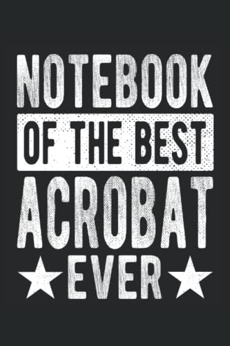 Acrobat Notebook: Blanko notebook lined | 6" x 9" | 120 lined pages | Softcover | Perfect for notes, texts, records etc.