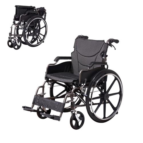 ItWorths Manual Lightweight Folding Wheelchair