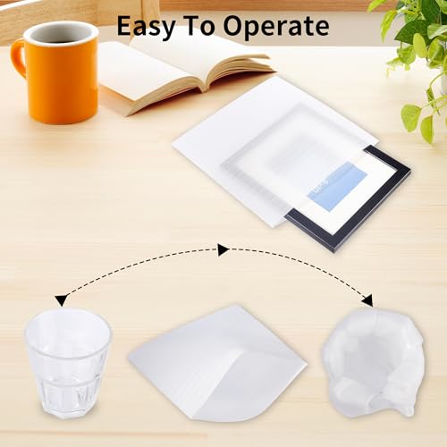 WUFANC Verpackungsmaterial 100 Stück, Packpapier Umzug, Schaumfolie 30 x 30 cm Können Gläser Schützen, Geschirr, Weinflaschen, Luftpolsterfolie Bilderrahmen Transportieren, Einpackpapier Umzug
