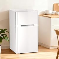 Amazon | Kismile 小型冷蔵庫 87L 冷凍庫付き 2ドア 両開き コンパクト