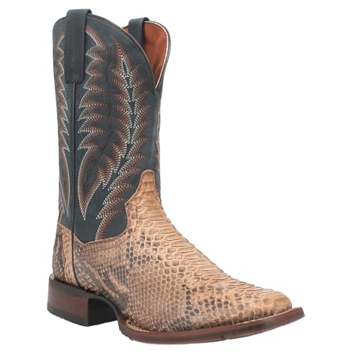 Dan Post Men's Templeton Exotic Snake Western Boot Broad Square Toe - Dp41832