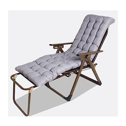 Chaise longue en rotin pliant portable pour éviter le mal de dos au camping ou à la plage