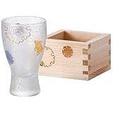 アデリア(ADERIA) 【 プレミアムニッポンテイスト 枡酒グラス 雪兎 100ml 日本製 化粧箱入 6691 】 誕生日 ギフト プレゼント 酒器 枡酒グラス 盃 枡酒 枡付き杯