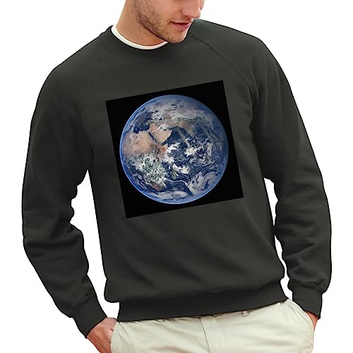 Sweatshirt Homme Planete Terre pull confortable sans plis - 2