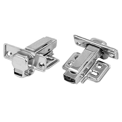 New Lon0167 304�X�e�����X�|���O���\�Ȏ��ȕ���t���I�[�o�[���C�L���r�l�b�g�h�A�q���W2��(304 Edelstahl Abnehmbare Self Close Full Overlay Schrankt?r Scharniere 2S