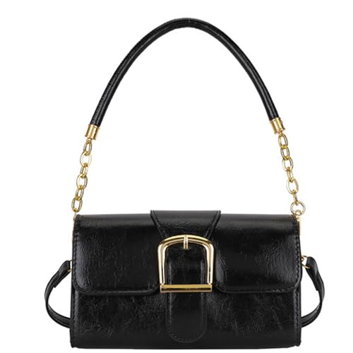 Crossbody Purses Shoulder Bag for Women, Cute Soft PU Leather Small Purse Handbags, Vintage Tote Clutch with 2 Removable Straps