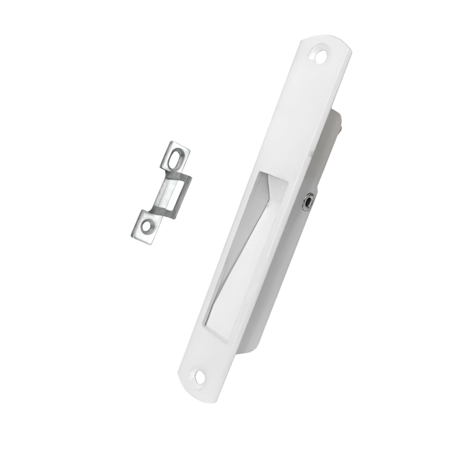 Aluminium Body Concealed Handle Cum Latch Touch Lock for uPVC Sliding Windows. (Pack of 1 Pair) — Amazon image 7