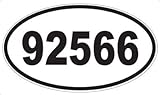 US Decal, Inc. Number 92566 Oval Sticker