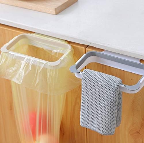 Amao Trash Garbage Bag Holder for Kitchen, Kitchen Trash Back Holder (Green) image 5