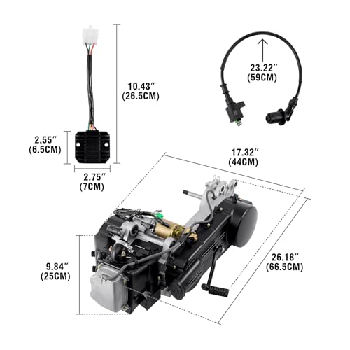 image for SAMGER S Samger Long Case 150CC GY6 Single Cylinder 4-Stroke Scooter C