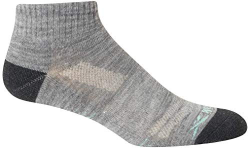Image of Reebok Women's Quarter Socks - 12 Pack Performance Arch Support Ankle Socks - Cushioned Athletic Socks for Women (Size: 4-10), Size 4-10, Black /Grey