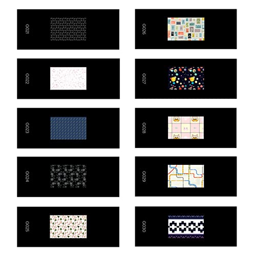 Godox AK-S03 スライド セット 透明フィルム、Godox AK-R21 カメラ フラッシュ プロジェクター用、10 個パック