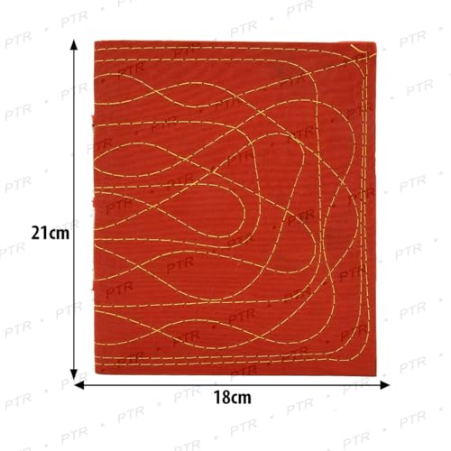 PTR Handmade/bahi khata Book/manifest diary Traditional Notebook with Yellow Pages - Image 3