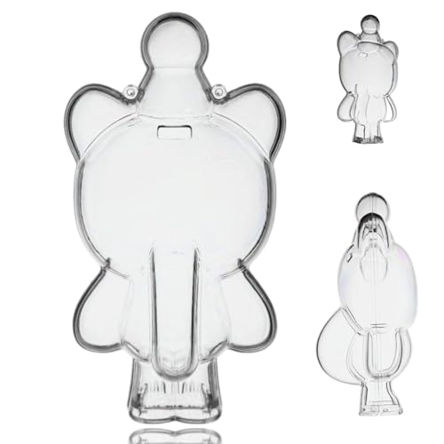 Protective Case for Baby M Pocket Friends Series – Acrylic Clear Display Cover for Doll , 360° Visibility, Dustproof & Durable Showcase Accessory