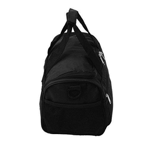 Bolsa para cabina superligera, tamaño de 35 x 20 x 20 cm, ideal para volar con Ryanair, negro (Negro) - 4115