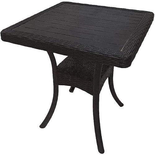 ترابيزة ميامي بلون أسود، بلاستيك