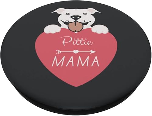 Miniatura 2 de Pittie Mama  Regalos para mamá Pitbull, mamá Pit Bull Mom PopSockets intercambiables PopGrip