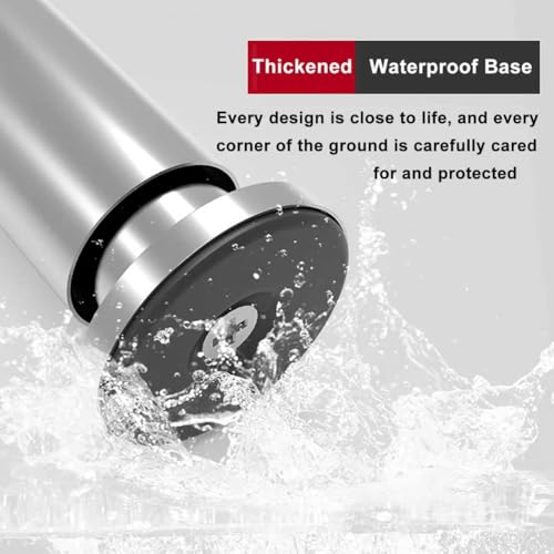 WZCMLJ 4 Stück Möbelfüße Verstellbar Edelstahl Tischbeine Metall Höhenverstellbar,Chrom 8-12cm Ø38mm Bettfüße Möbelbeine Füße für Möbel Sofa Füße Möbelerhöhung Schrankfüsse. (Edelstahl, 8-12cm)