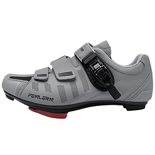 FENLERN Cycling Shoes for Men Compatible with Indoor Exercise Bike ...