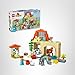 LEGO DUPLO Town Caring for Animals at The Farm Building Toys Playset - Learning, Educational Toys for Toddlers & Preschool, Ages 2+ - Building Blocks for Pretend Play Set W/Animal Figures - 10416