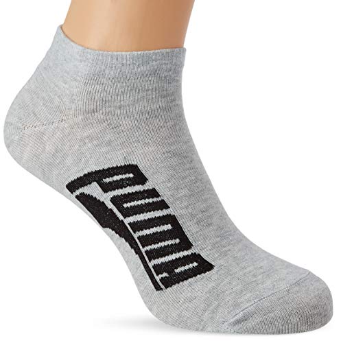 PUMA Mixte Puma Bwt Lifestyle Lot de 2 Paires Chaussettes D'entraînement Unisexes Chaussettes, Blanc/Gris/Noir, 39-42 EU - Image 4