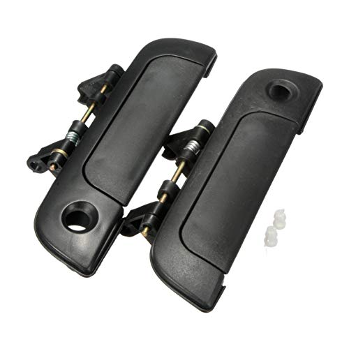 Warm House Rear Front Right Left Outer Door Handles Fit for Suzuki Baleno Esteem Cultus Maruti Baleno Chevrolet Cassia 1995 1996 1997 1998-2001 (Color : 2X Front)