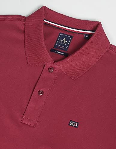 Image of Arrow Men's Cotton Solid Regular Fit Polo Shirts