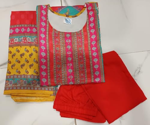 Image of Viscose Muslin womens kurta set with dupatta /womens kurta set with dupatta