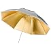 Produktbild Walimex Pro 2-in-1 Reflexschirm (109 cm) gold/silber