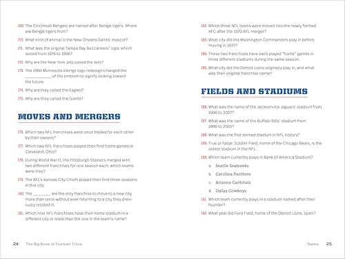 Callisto Holloway, Jerrett The Big Book Of Football Trivia: 700 Questions For Nfl Fans thumb #6