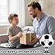Hpbaggy Plüsch Fußball Spielzeug,Plüsch Football,25 cm Fußball Plüschtier Spielzeug,Plüschkissen Kinderzimmer Dekoration,Kissen Weich Flauschig Geschenk für Kinder,Fußballliebhaber Jungen Mädchen