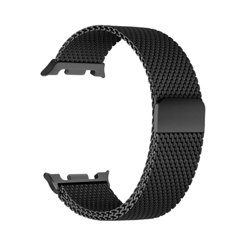 [XGYOMVB] Galaxy Watch 8 �X�g���b�v 44 �~�����[�g�� 40 �~�����[�g�������̃��^���u���X���b�g Pulseira �N���V�b�N�o���h 46 �~�����[�g��(Black,Galaxy watch 8 44mm)